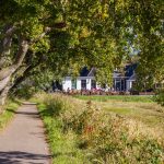 Guided bike tours europe, cycling holidays - Path,Leading,To,The,Restaurant,In,Nature,Reserve,Drentse,Aa