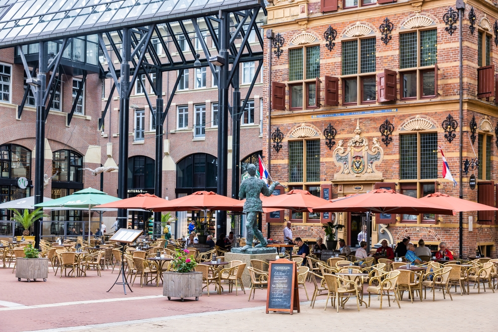 Groningen,,The,Netherlands,-,July,7,,2022:,Restaurant,And,Terrace