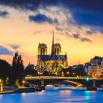 Guided bike tours europe, cycling holidays - Scenery,Of,Notre,Dame,De,Paris,Cathedral,And,Seine,River