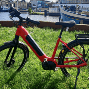 The comfortable Gazelle Ultimate C8+ for our europe bike and barge cycle holiday tour